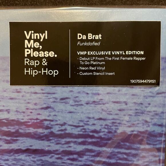 Da Brat – Funkdafied – Limited Neon Red Colored Vinyl, LP, Vinyl Me Please, 2019 - Picture 2 of 4